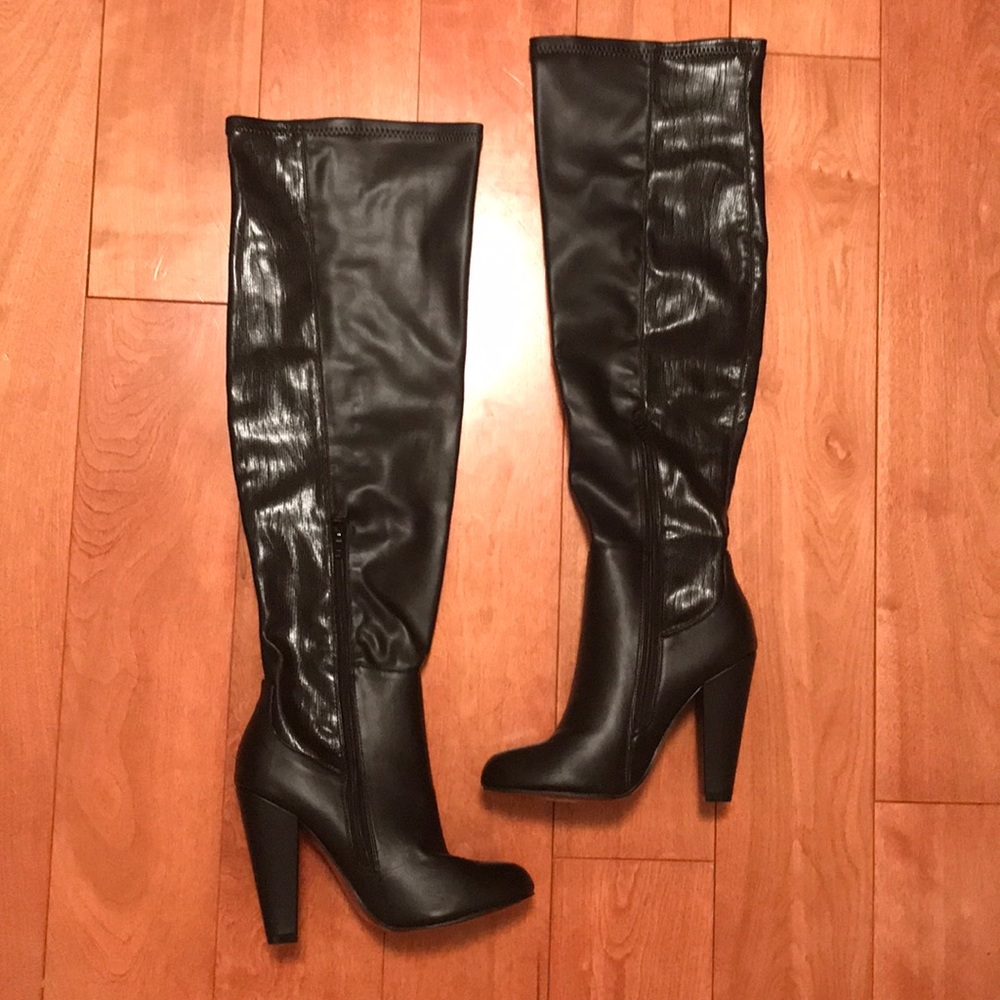 Thigh high boots